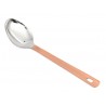 ŁYŻKA DO SOSU 32cm SREBRNA MIEDZIANA METALOWA