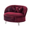 SZKATUŁKA NA BIŻUTERIĘ SOFA BORDOWA KANAPA