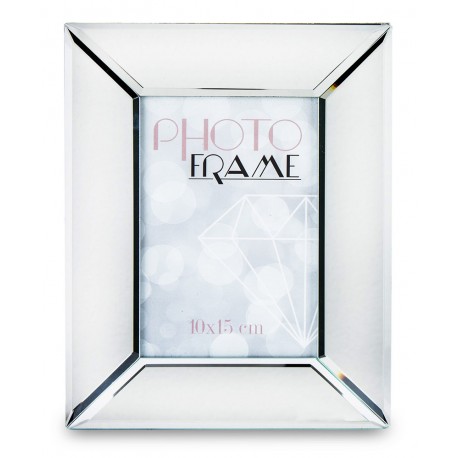 RAMKA LUSTRZANA NA ZDJĘCIE 10x15cm Z LUSTER LUSTREM GLAMOUR NOWOCZESNA