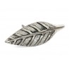 GAŁKA METALOWA DO SZUFLADY MEBLI LIŚĆ SREBRNA 8x3x5cm