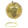 GLOBUS ZŁOTY NOWOCZESNY FIGURKA 14x21cm