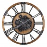 ZEGAR ŚCIENNY AŻUROWY METALOWY RETRO 70x8cm