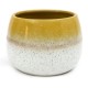 DONICZKA PORCELANOWA ŻÓŁTA ECRU BIAŁA 17x12cm OSŁONKA 10 15