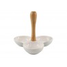 PATERA DO SOSÓW DIPÓW MISECZKI CERAMICZNE 3 SZT
