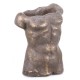 DONICZKA CIAŁO MĘŻCZYZNY ZŁOTA BRĄZOWA 27x18x14cm OSŁONKA CEMENTOWA
