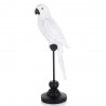 FIGURKA PAPUGA BIAŁA CZARNA 25cm
