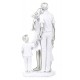 FIGURKA RODZINA Z DZIEĆMI 25cm BIAŁA SREBRNA SZARA 20cm 30cm
