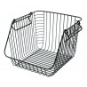 PATERA METALOWA CZARNA KOSZYK NA OWOCE 20x27x29cm