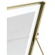 RAMKA NA ZDJĘCIE 13x18cm ZŁOTA METALOWA GLAMOUR RAMKA DO ZDJĘĆ
