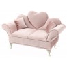 SZKATUŁKA NA BIŻUTERIĘ SOFA RÓŻOWA KANAPA 15x24x10cm