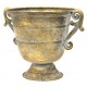 DONICZKA OSŁONKA METALOWA ZŁOTA 18x18cm KIELICH 20 RETRO ANTYCZNA