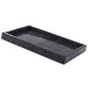 TACA PROSTOKĄTNA MARMUROWA 30x20cm CZARNA GRAFITOWA MARMUR GRANIT