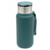 TERMOS Z SEPARATOREM FUSÓW ZIELONY MORSKI 650ml METALOWY