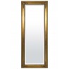 LUSTRO FAZOWANE ZŁOTE 130x52cm STYLOWE PROSTOKĄTNE