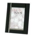 RAMKA SZKLANA Z KAMIENIAMI CZARNA NA ZDJĘCIE 10x15cm LUSTRZANA GLAMOUR