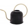 KONEWKA METALOWA CZARNA ZŁOTA 2,3L ZDOBIONA LOFT OZDOBNA 2 2,5