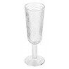 KIELISZEK SZKLANY DO SZAMPANA KPL 6szt. 150ml ZDOBIONY TŁOCZONY KIELISZKI