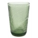 SZKLANKA ZIELONA DO LONG DRINKÓW WODY KPL 6szt. 300ml ZDOBIONA SZKLANKI