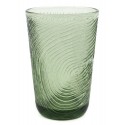 SZKLANKA ZIELONA DO LONG DRINKÓW WODY KPL 6szt. 300ml ZDOBIONA SZKLANKI