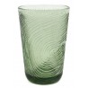 SZKLANKA ZIELONA DO LONG DRINKÓW WODY KPL 6szt. 300ml ZDOBIONA SZKLANKI