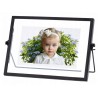 RAMKA CZARNA NA ZDJĘCIE 10x15cm METALOWA FLOAT LOFT NOWOCZESNA