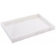 TACA PROSTOKĄTNA MARMUROWA 30x20cm BIAŁA KREMOWA MARMUR GRANIT