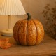 FIGURKA OZDOBA DYNIA POMARAŃCZOWA 20cm DEKORACJA NOWOCZESNA NA HALLOWEEN