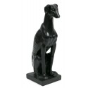 FIGURKA PSA CZARNA PIES CHART 30cm MATOWA Z TWORZYWA