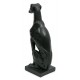 FIGURKA PIES CHART CZARNY 30cm FIGURKA PSA CZARNA MATOWA Z TWORZYWA 
