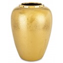 WAZON CERAMICZNY ZŁOTY 28cm NAKRAPIANY NOWOCZESNY GLAMOUR 30