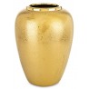WAZON CERAMICZNY ZŁOTY 28cm NAKRAPIANY NOWOCZESNY GLAMOUR 30