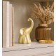 FIGURKA SŁOŃ ZŁOTY 16cm SŁONIK NA SZCZĘŚCIE CERAMICZNY 15 20