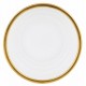 WAZON CERAMICZNY BIAŁY ZŁOTY ZDOBINONY 24x12cm GLAMOUR NOWOCZESNY 25