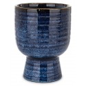 DONICZKA OSŁONKA NIEBIESKA GRANATOWA 17x13cm NA NÓŻCE GLAMOUR STYLOWA 10 15