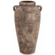 WAZON AMFORA BRĄZOWY BEŻOWY 43cm Z EFEKTEM KAMIENIA BOHO RUSTYKALNY 40 45
