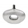WAZON SREBRNY CERAMICZNY h-28cm